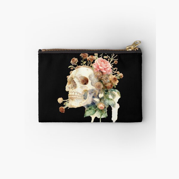 Item preview, Decay in Bloom Voodoo Skull designed and sold by LocoEibbyTeez.