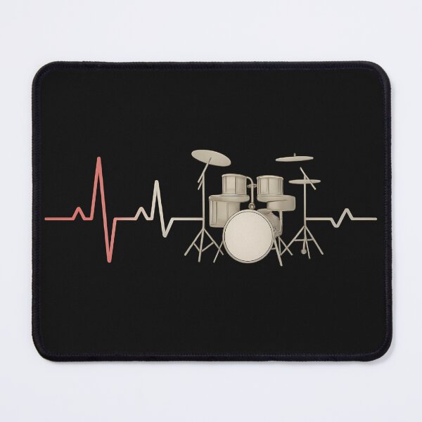 Item preview, Music Lover Drum Heartbeat Drummer designed and sold by hemagamo.