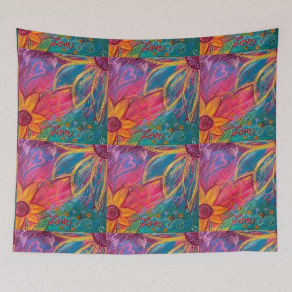 Item preview, Love & Sunflowers  designed and sold by Pang-Wangler-Eclectic-Arts.