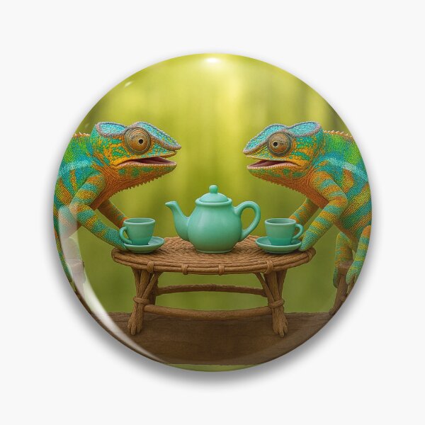 Item preview, Chameleons Have Tea in a Tree designed and sold by Tridentulus.
