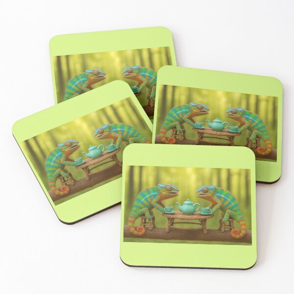 Item preview, Chameleons Have Tea in a Tree designed and sold by Tridentulus.