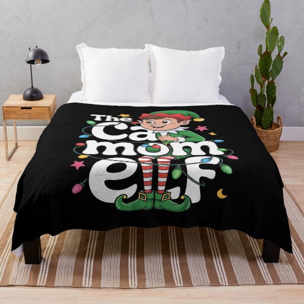 Item preview, The Cat Mom Elf Christmas Family Pajama Party designed and sold by THagBlue.