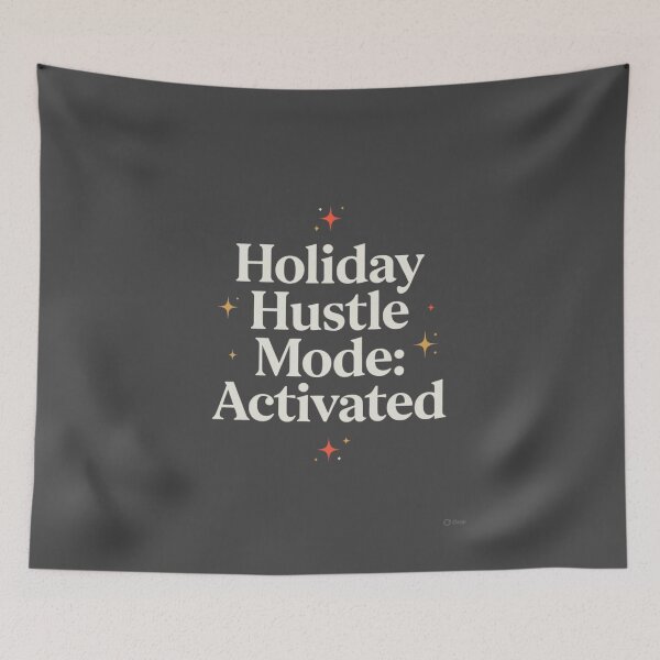 Item preview, Holiday Hustle Mode: Activated designed and sold by EcoArtTees.