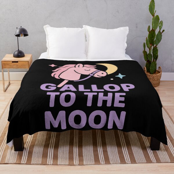 Item preview, Cute Hobby Horsing Gallop To The Moon designed and sold by k3rstman1.