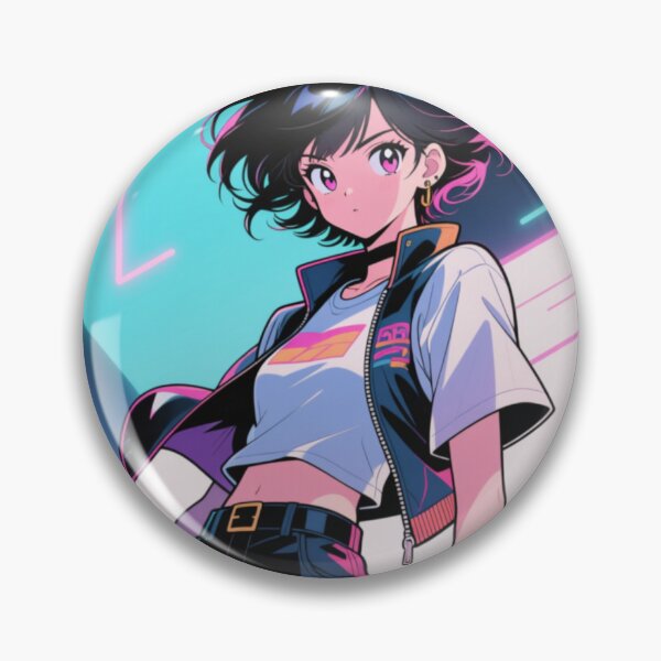 Item preview, Retro Anime Hero – 90s Aesthetic Style designed and sold by TendenciaImpressa.