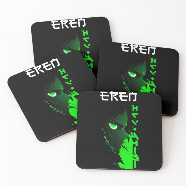 Item preview, Eren Yeager, Anime designed and sold by Pinpondesigns.