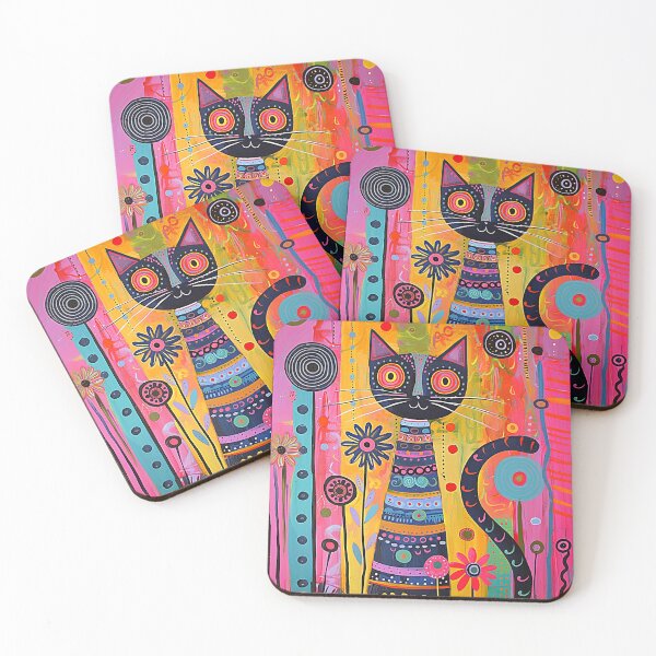 Item preview, Boho Feline designed and sold by Daisy Doodles.