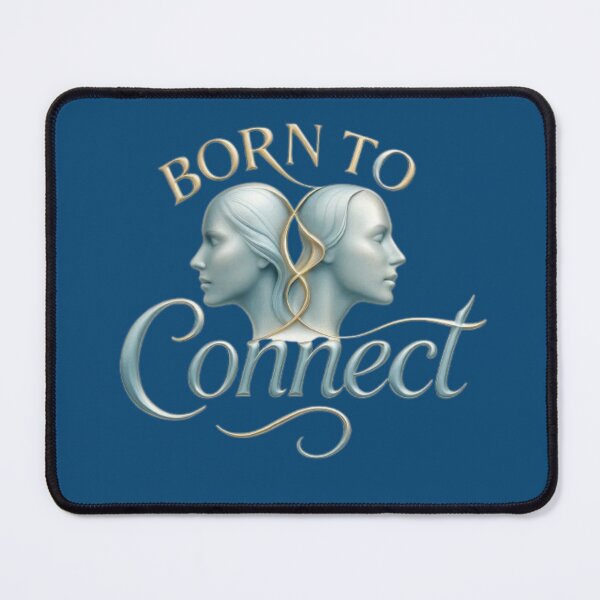 Item preview, Born to Connect Gemini Twins Social Air Sign Energy designed and sold by Kony83.