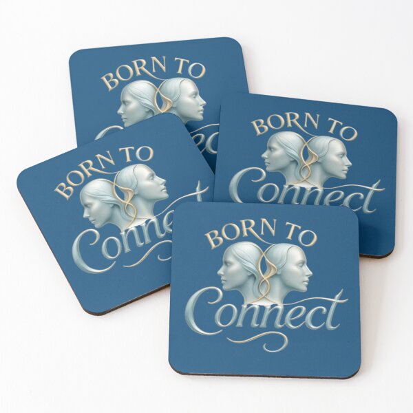 Item preview, Born to Connect Gemini Twins Social Air Sign Energy designed and sold by Kony83.