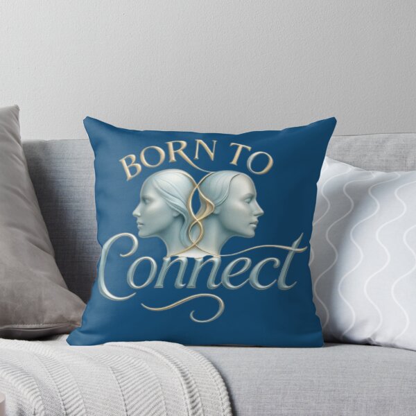 Item preview, Born to Connect Gemini Twins Social Air Sign Energy designed and sold by Kony83.