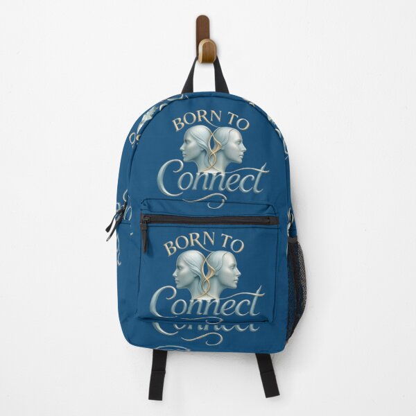 Item preview, Born to Connect Gemini Twins Social Air Sign Energy designed and sold by Kony83.
