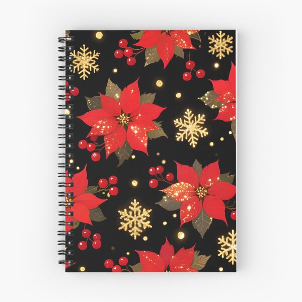 Item preview, Poinsettias Pattern designed and sold by debbiedwarika.