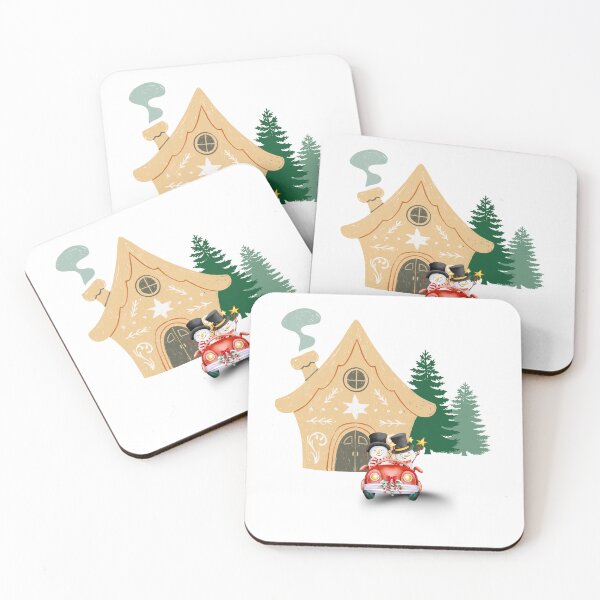Item preview, Snowman Couple Holiday Illustration designed and sold by ankeyhooba.