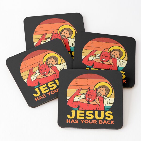 Item preview, Jesus Has Your Back designed and sold by fusedtees.