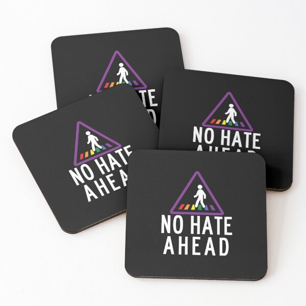 Item preview, No hate ahead (queer) designed and sold by remerasnerdas.