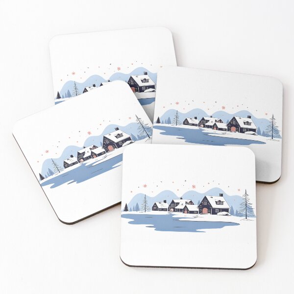 Item preview, Winter, atmospheric graphics for Christmas and winter time. designed and sold by Knock on my door.