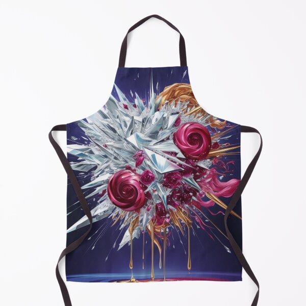 Item preview, Abstract Prismatic Gems: Diamond Ruby Gold Explosion designed and sold by Bilikaru.
