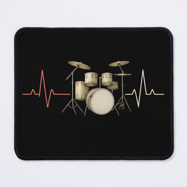 Item preview, Music Lover Drum Heartbeat Drummer designed and sold by hemagamo.