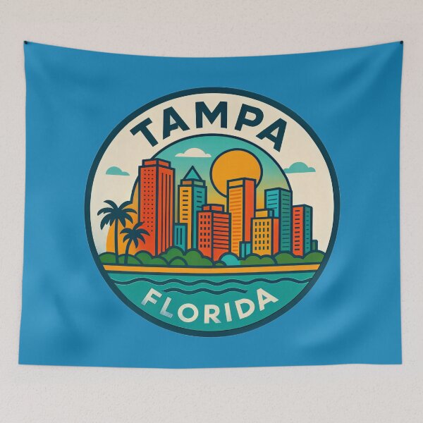 Item preview, Tampa - Florida designed and sold by VelvetRoom.