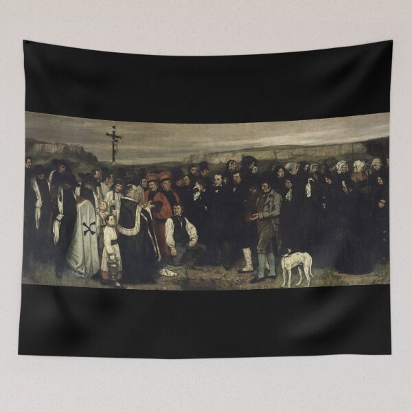 Item preview, A Burial at Ornans - Gustave Courbet designed and sold by Overpryce.