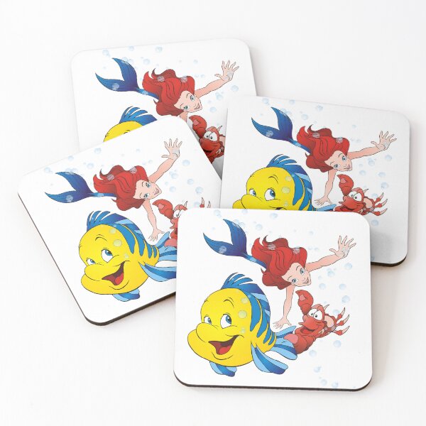 Item preview, Mermaid and friends swimming designed and sold by AnlizArtShop.