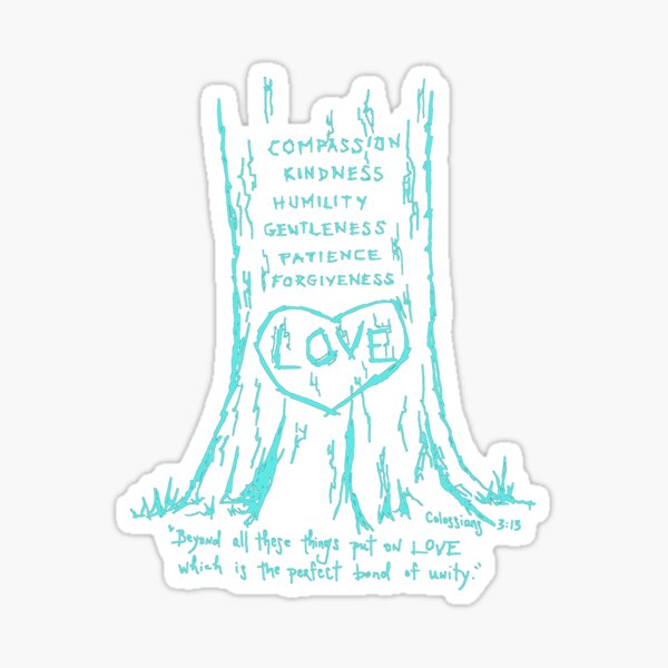 Colossians 3:13 Sticker