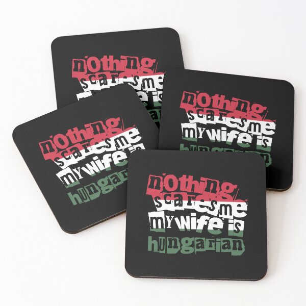 Item preview, Funny Hungary Nothing Scares Me My Wife Is Hungarian designed and sold by chrisrivait.
