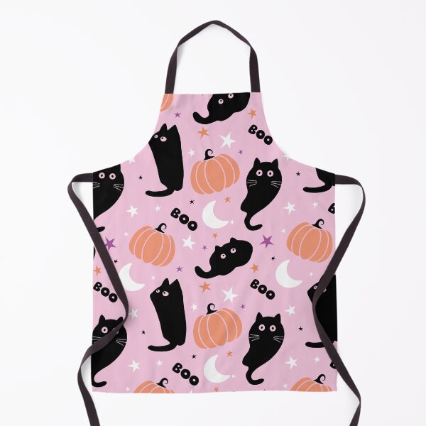 Item preview, Halloween cats and pumpkins seamless pattern, textile pattern, cover decoration, Halloween pattern designed and sold by NatalkaP.