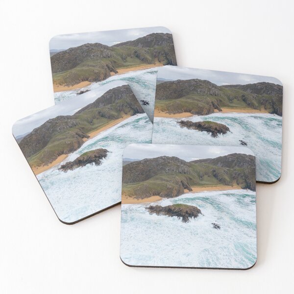 Item preview, Murder Hole Beach Drone Photo – Dramatic Donegal Coastline Aerial View, Wild Atlantic Way Ireland designed and sold by Martindoran.