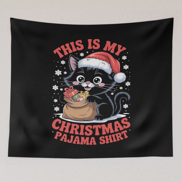 Item preview, This Is My Christmas Pajama Cat Lover Xmas  designed and sold by THagBlue.