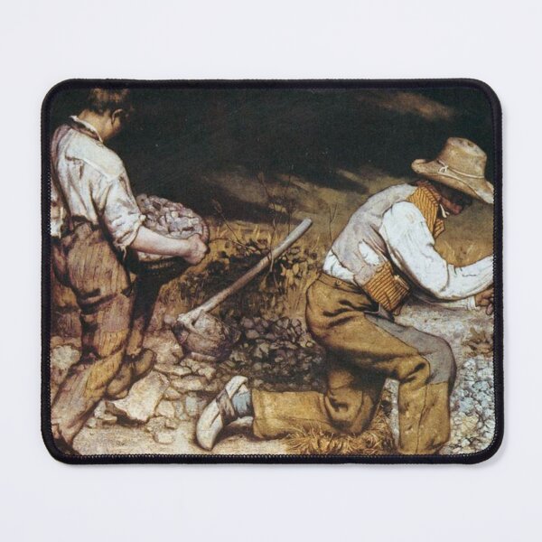 Item preview, The Stone Breakers - Gustave Courbet designed and sold by Overpryce.