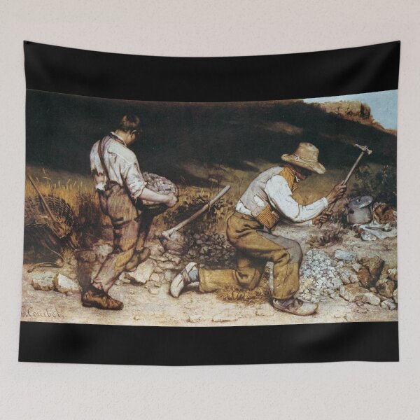 Item preview,  The Stone Breakers - Gustave Courbet designed and sold by Overpryce.
