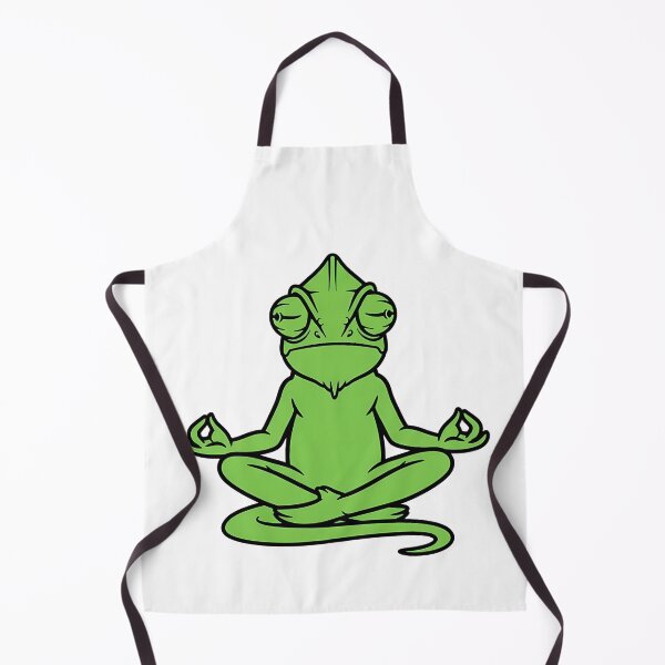 Item preview, Meditating Chameleon Yoga Pose Zen Reptile designed and sold by k3rstman1.