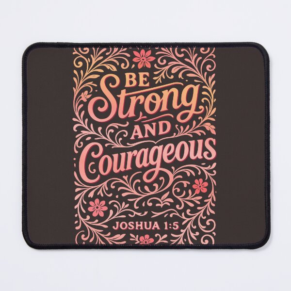 Item preview, "Be Strong and Courageous" designed and sold by Javier Narváez Solarte.