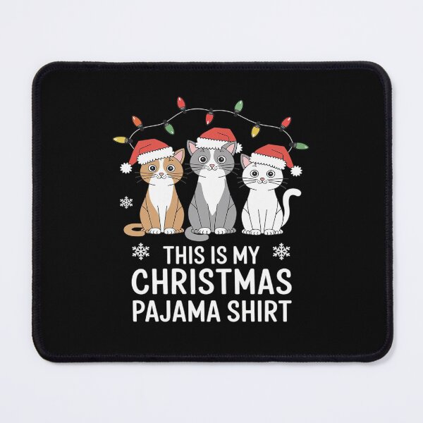 Item preview, This Is My Christmas Pajama Cat Lover Meow Kitty Xmas designed and sold by THagBlue.