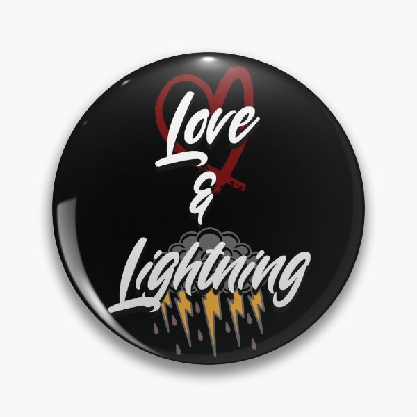 Item preview, Love & Lightning – Emotional Storm Heart Design with Bold Typography designed and sold by onlin3boutiqu3.