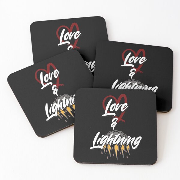 Item preview, Love & Lightning – Emotional Storm Heart Design with Bold Typography designed and sold by onlin3boutiqu3.