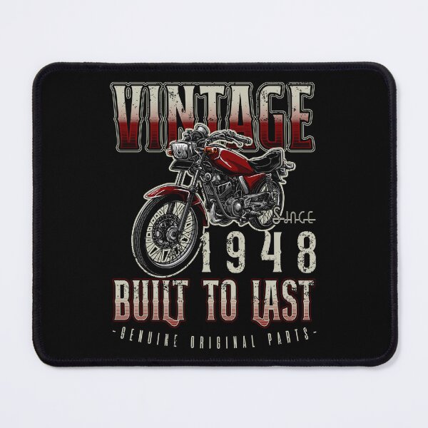 Item preview, Vintage Motorcycle Bikers Motorbike Birthday 1948 designed and sold by JRRTs.