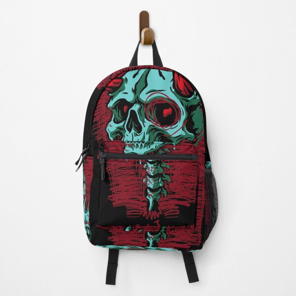 Item preview, Skull with red lines designed and sold by manuvila.