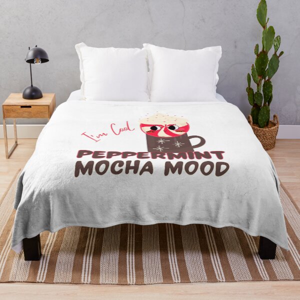 Item preview, Peppermint Mocha Mood - I'm Cool - Coffee Lover - Hot Chocolate - Winter Holiday Drink  designed and sold by SunandShade.