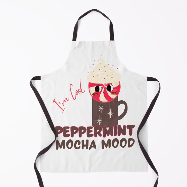 Item preview, Peppermint Mocha Mood - I'm Cool - Coffee Lover - Hot Chocolate - Winter Holiday Drink designed and sold by SunandShade.