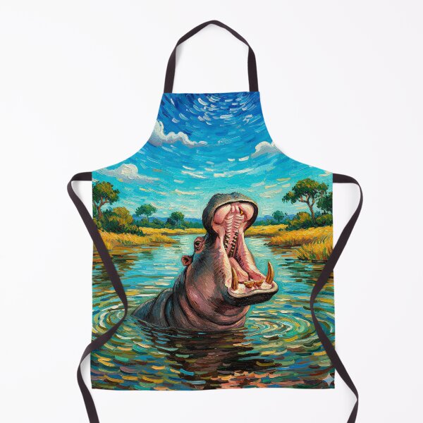 Item preview, Roar on the Nile: Hippopotamus in the Savannah designed and sold by ByMoss.
