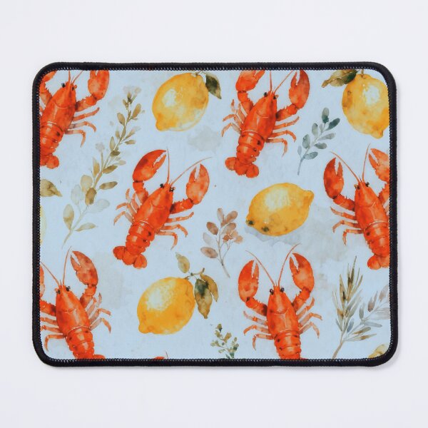 Item preview, Watercolor Painting of Maine Coastal Seafood designed and sold by AOCollections.