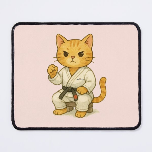 Item preview, Orange Cat as Brazilian Jiu-jitsu Master! designed and sold by WeLoveCatss.