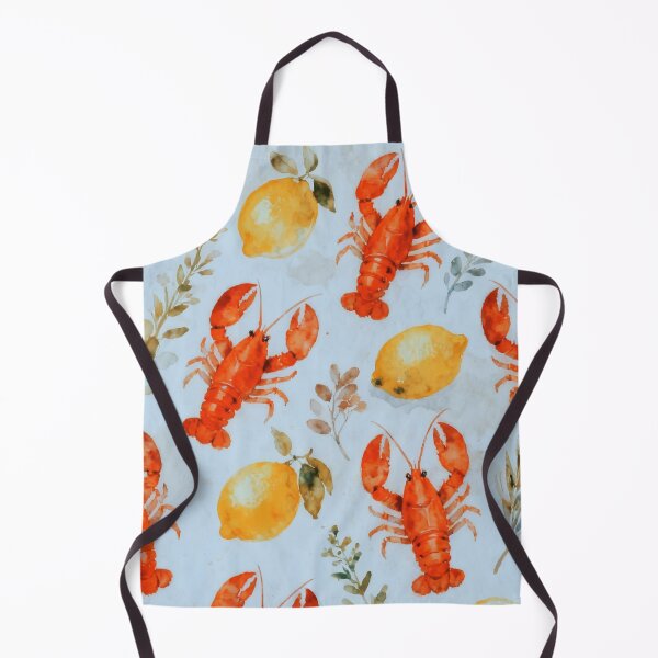 Item preview, Watercolor Painting of Maine Coastal Seafood designed and sold by AOCollections.