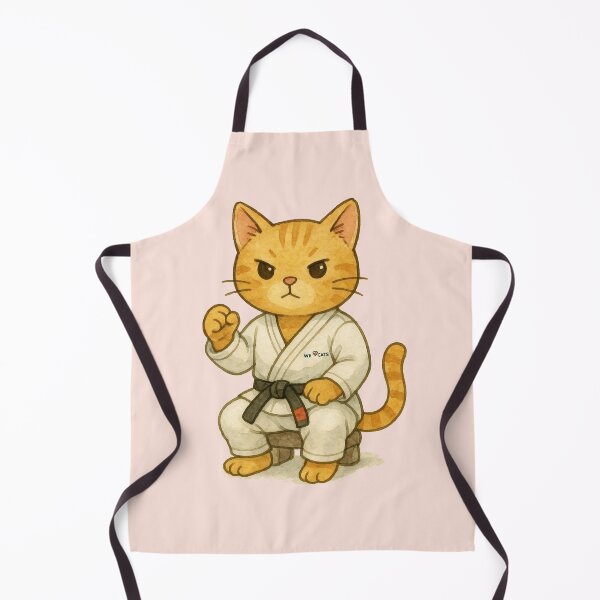 Item preview, Orange Cat as Brazilian Jiu-jitsu Master! designed and sold by WeLoveCatss.