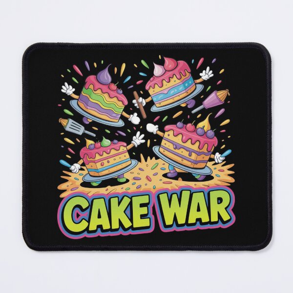 Item preview, Cake war shirt designed and sold by DreamOnShirts.