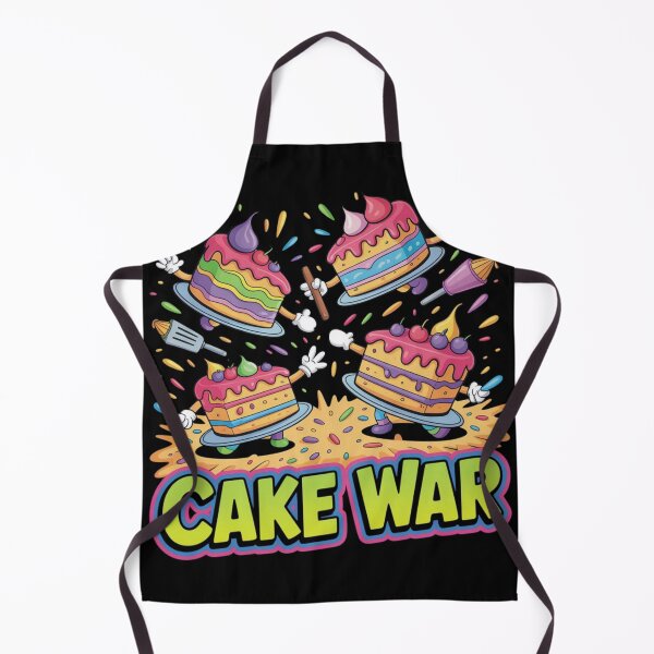 Item preview, Cake war shirt designed and sold by DreamOnShirts.