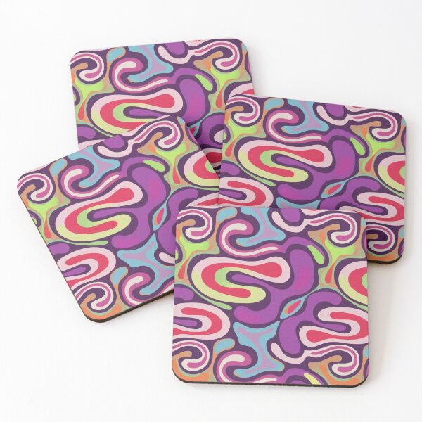 Item preview,  Groovy Retro Vibrant Abstract Design designed and sold by anandsiva2703.