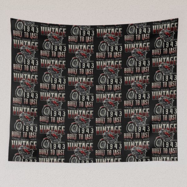 Item preview, Vintage Motorcycle Bikers Motorbike Birthday 1943 designed and sold by JRRTs.